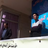عزاداری به مناسبت اربعین سالار شهیدان در حیاط دبیرستان غیردولتی آذربایجان برگزار شد